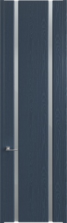 Межкомнатная дверь SKYLINE 102 Структурированная эмаль, (310) Темно-синий ясень, 600/700/800*2300 мм. «Sofia» в Ярославле